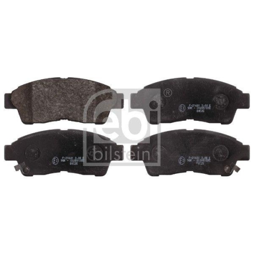 FEBI BILSTEIN Bremsbelagsatz, Scheibenbremse 16616