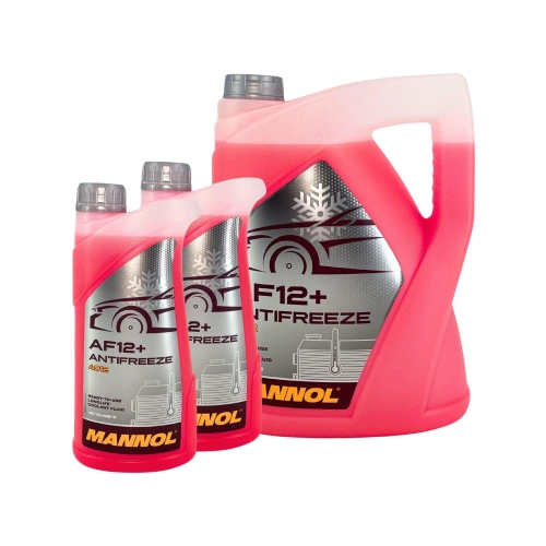 Mannol Antifreeze K&uuml;hlerfrostschutz AF12+ (-40 &deg;C) Longlife 7 Liter MN4012