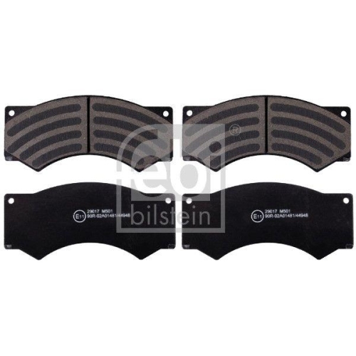 FEBI BILSTEIN Bremsbelagsatz, Scheibenbremse 16604