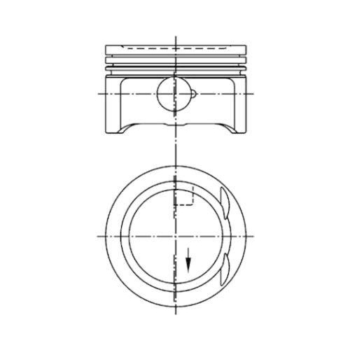 KOLBENSCHMIDT Kolben 94953600