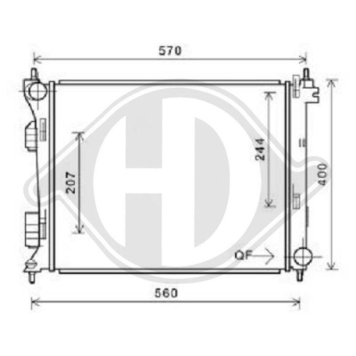 DIEDERICHS K&uuml;hler, Motork&uuml;hlung DIEDERICHS Climate DCM3715