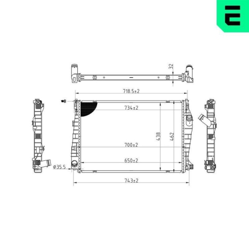 ERA K&uuml;hler, Motork&uuml;hlung 673230