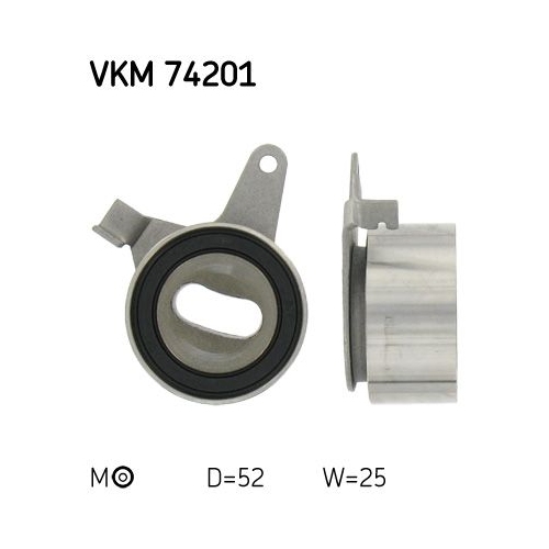 SKF Spannrolle, Zahnriemen VKM 74201