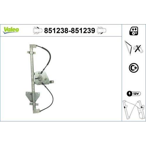 VALEO Fensterheber 851238