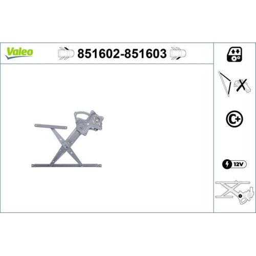 VALEO Fensterheber 851602