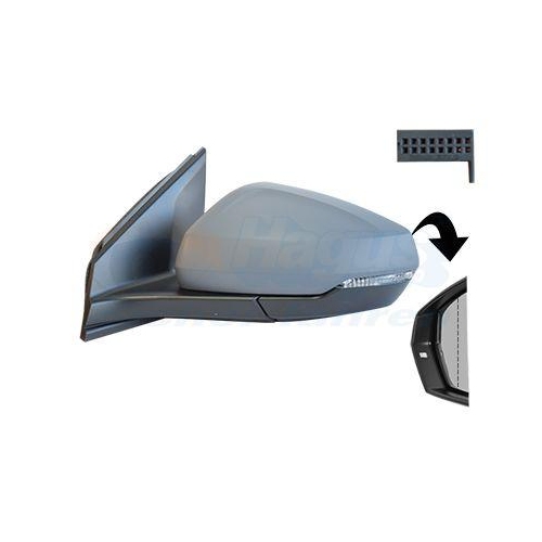 VAN WEZEL Au&szlig;enspiegel * HAGUS * 5751817