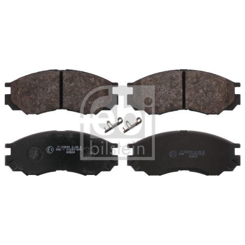 FEBI BILSTEIN Bremsbelagsatz, Scheibenbremse 16645