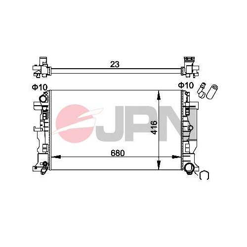 JPN K&uuml;hler, Motork&uuml;hlung 60C9066-JPN