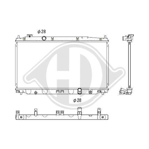 DIEDERICHS K&uuml;hler, Motork&uuml;hlung DIEDERICHS Climate DCM2196