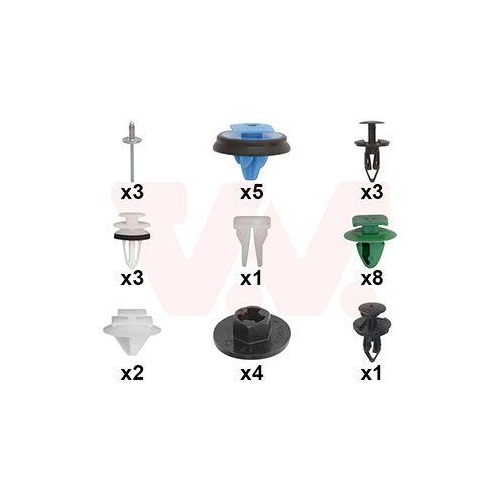 VAN WEZEL Montagesatz, Kotfl&uuml;gel 1704796