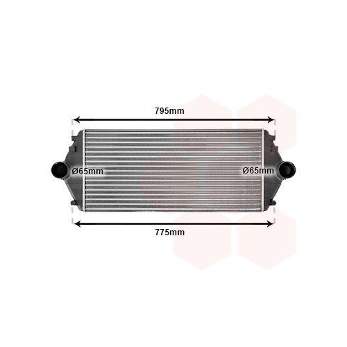 VAN WEZEL Ladeluftk&uuml;hler 09004086
