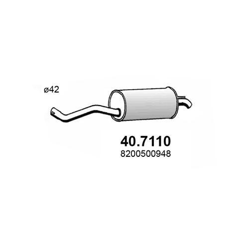ASSO Endschalld&auml;mpfer 40.7110