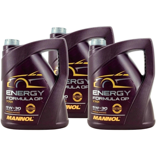 Motor&ouml;l Motoren&ouml;l Mannol Energy Formula OP 5W-30 15 Liter Kanister MN7701-5