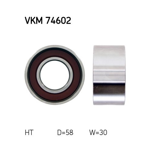 SKF Spannrolle, Zahnriemen VKM 74602