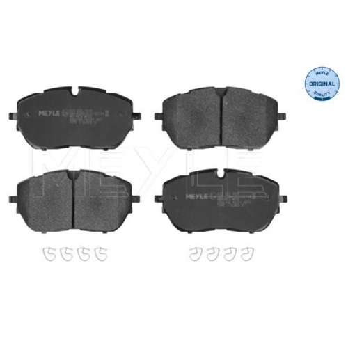 MEYLE Bremsbelagsatz, Scheibenbremse MEYLE-ORIGINAL: True to OE. 025 222 1818