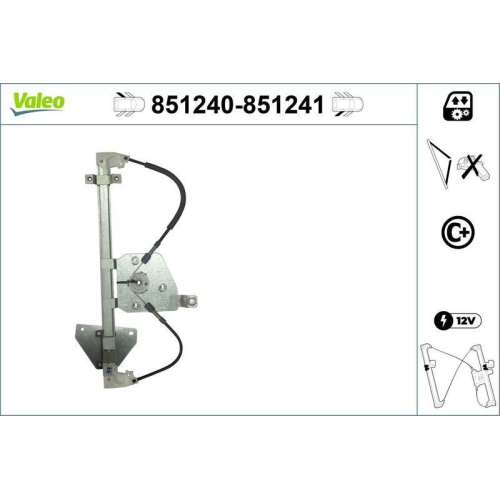 VALEO Fensterheber 851240