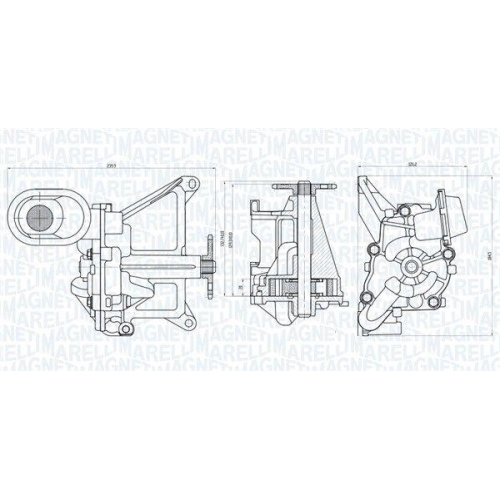 MAGNETI MARELLI &Ouml;lpumpe 351516000051