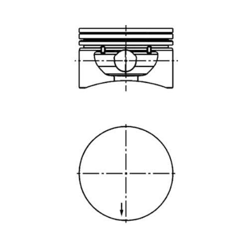 KOLBENSCHMIDT Kolben 40380620