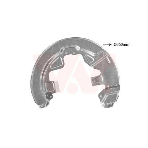 VAN WEZEL Spritzblech, Bremsscheibe 5922372