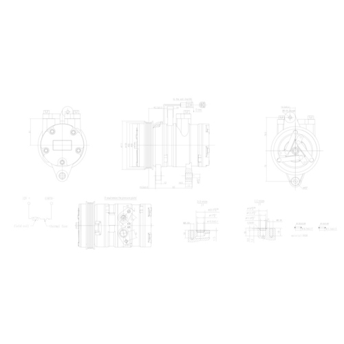 HELLA Kompressor, Klimaanlage >>> Easy2Fit <<< 8FK 366 202-061