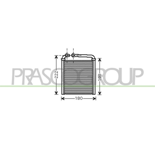 PRASCO W&auml;rmetauscher, Innenraumheizung PrascoSelection VG036H002