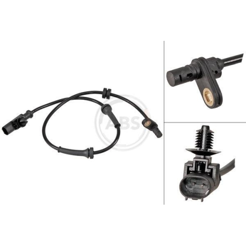 A.B.S. Sensor, Raddrehzahl 31636