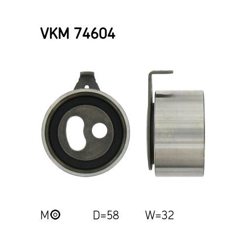 SKF Spannrolle, Zahnriemen VKM 74604