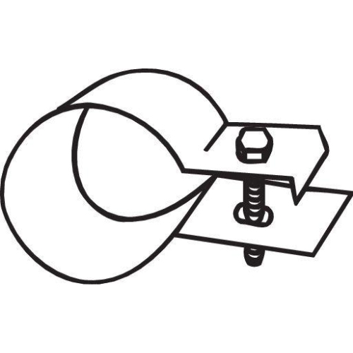 BOSAL Halter, Abgasanlage 250-870