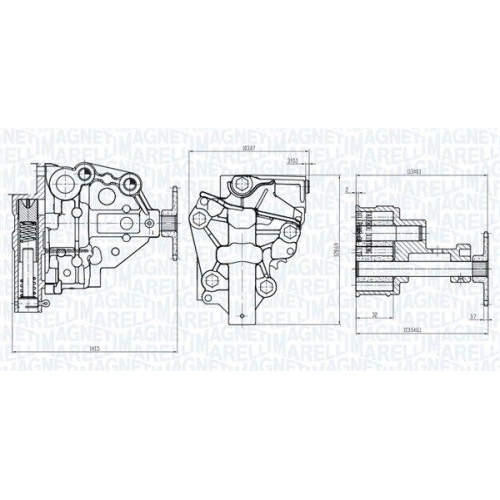 MAGNETI MARELLI &Ouml;lpumpe 351516000020