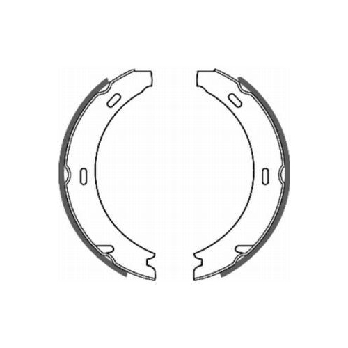 ABE Bremsbackensatz, Feststellbremse CRM001ABE