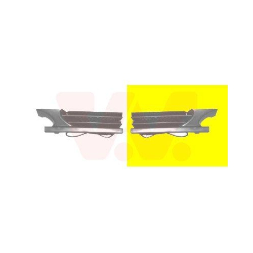 VAN WEZEL L&uuml;ftungsgitter, Sto&szlig;f&auml;nger 3031593