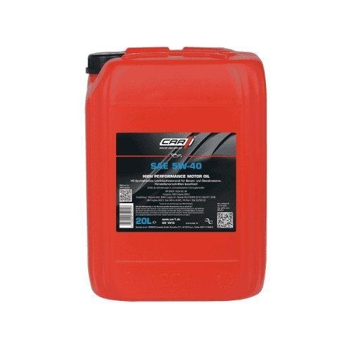 Motoren&ouml;l Motor&ouml;l SAE 5W-40 20 Liter API: SN/CF, ACEA: A3/B4 JASO MA2 Leichtlauf