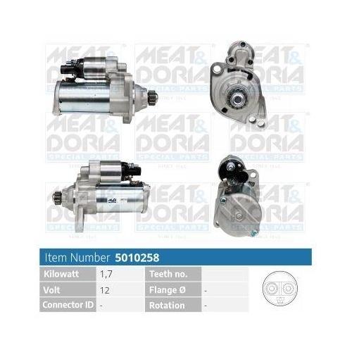 MEAT & DORIA Starter 5010258