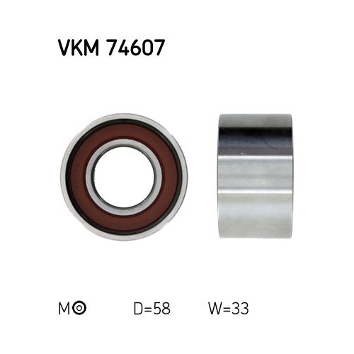 SKF Spannrolle, Zahnriemen VKM 74607