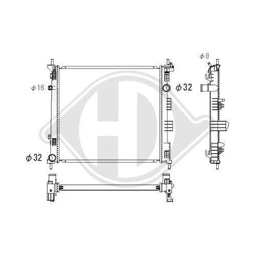 DIEDERICHS K&uuml;hler, Motork&uuml;hlung DIEDERICHS Climate DCM2546