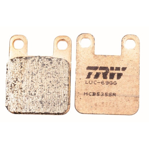 TRW Bremsbelagsatz, Scheibenbremse Sinter Sportive Scooter MCB535SR