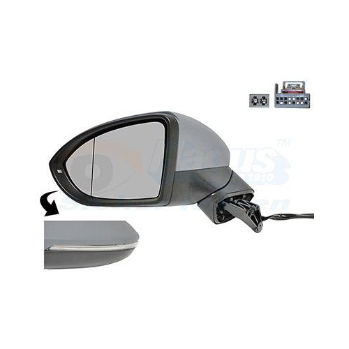 VAN WEZEL Au&szlig;enspiegel * HAGUS * 5769817