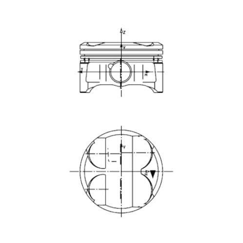 KOLBENSCHMIDT Kolben 40086600