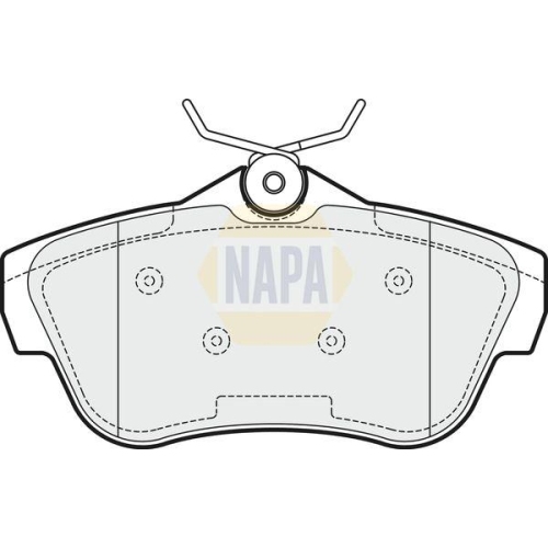 NAPA Bremsbelagsatz, Scheibenbremse NAPA NBP1094