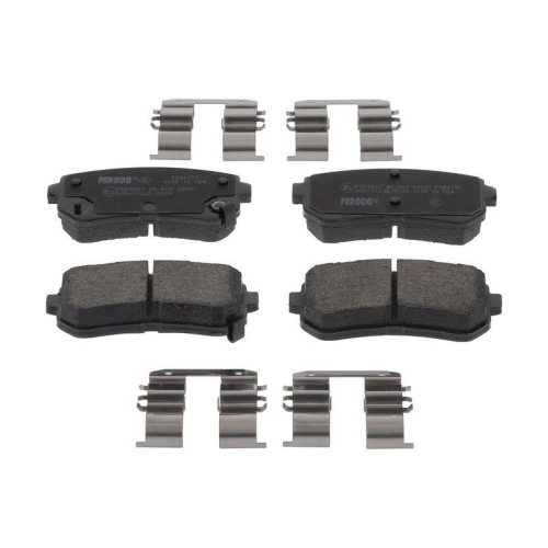FERODO Bremsbelagsatz, Scheibenbremse PREMIER ECO FRICTION FDB4771