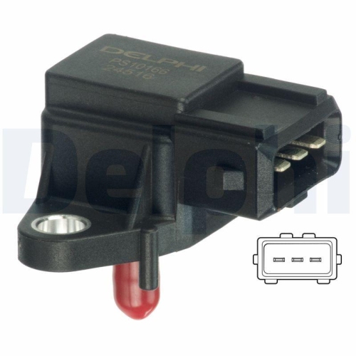 DELPHI Sensor, Saugrohrdruck PS10166