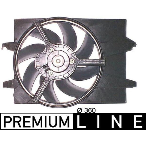 MAHLE L&uuml;fter, Motork&uuml;hlung BEHR *** PREMIUM LINE *** CFF 291 000P