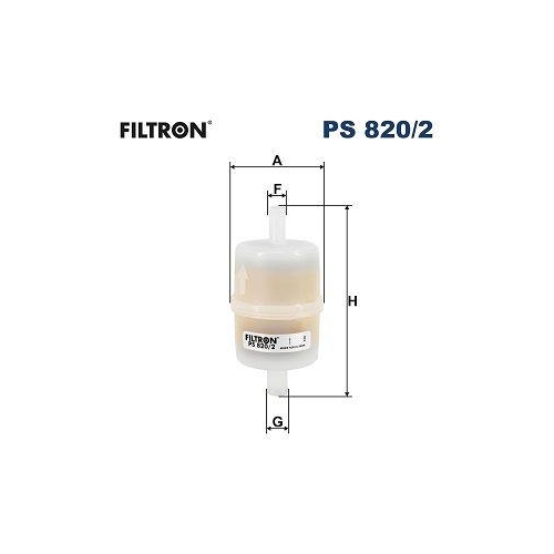 FILTRON Kraftstofffilter PS 820/2
