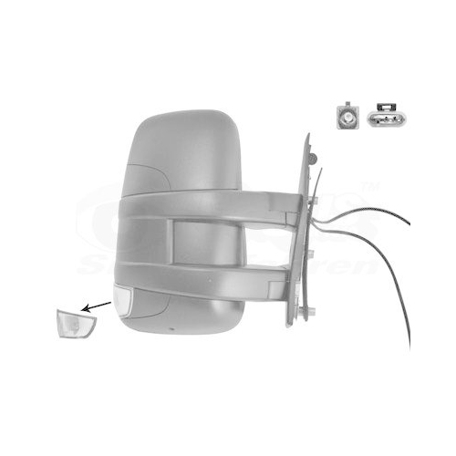 VAN WEZEL Au&szlig;enspiegel * HAGUS * 2816802