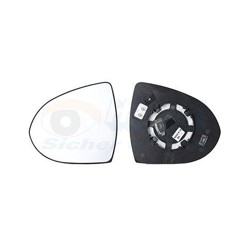 VAN WEZEL Spiegelglas, Au&szlig;enspiegel * HAGUS * 8383837