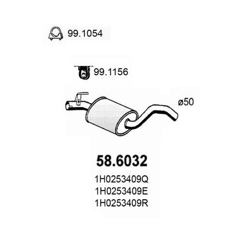 ASSO Mittelschalld&auml;mpfer 58.6032