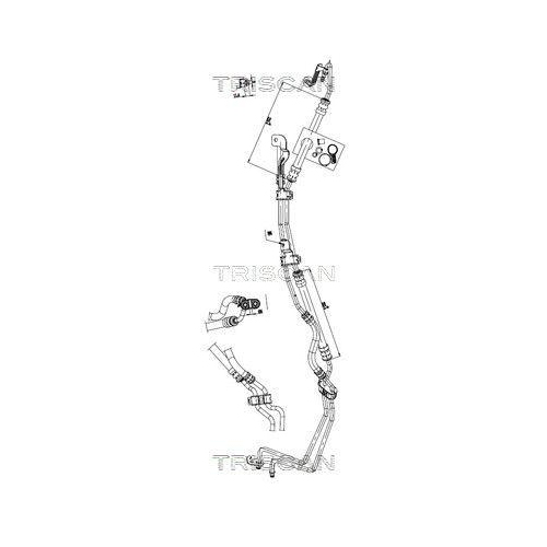 TRISCAN Hydraulikschlauch, Lenkung 8516 16008