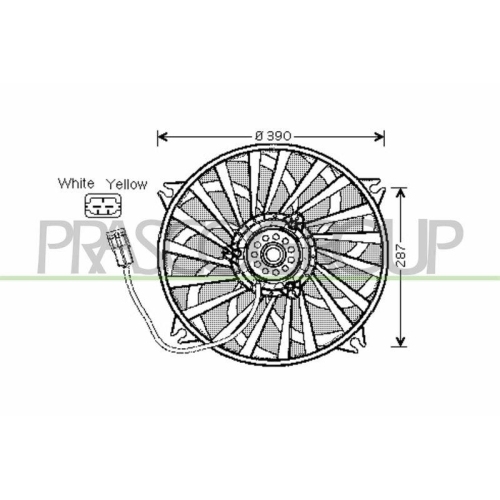 PRASCO L&uuml;fter, Motork&uuml;hlung PrascoSelection CI520F001