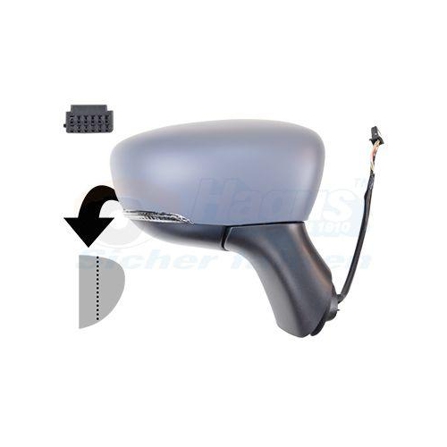 VAN WEZEL Au&szlig;enspiegel * HAGUS * 4384818