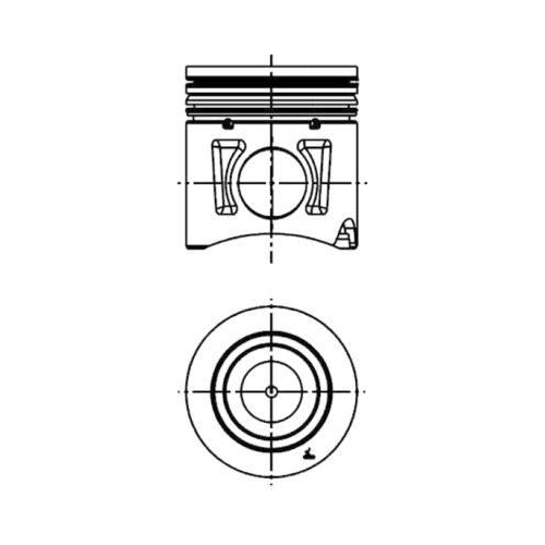 KOLBENSCHMIDT Kolben 40339600